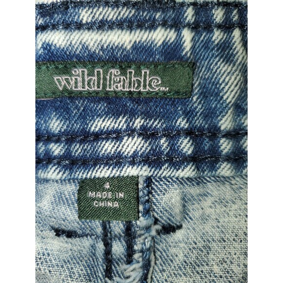 Wild Fable Acid Washed high waisted Jeans size 4 - Picture 4 of 4